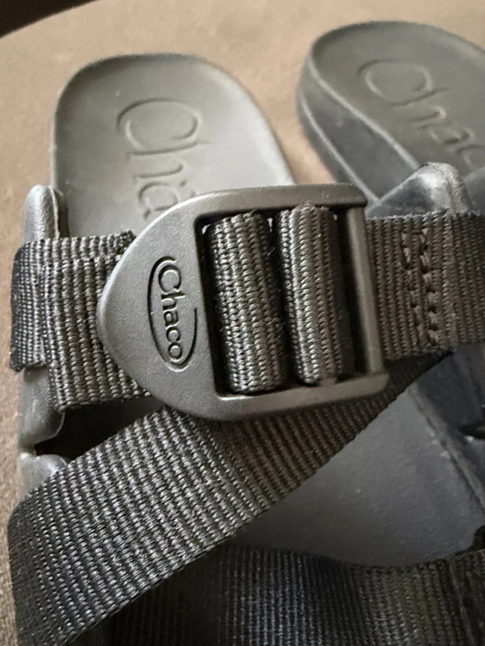 Chaco Kids 6 Black Slide Sandals Waterproof Summer Outdoor Hiking